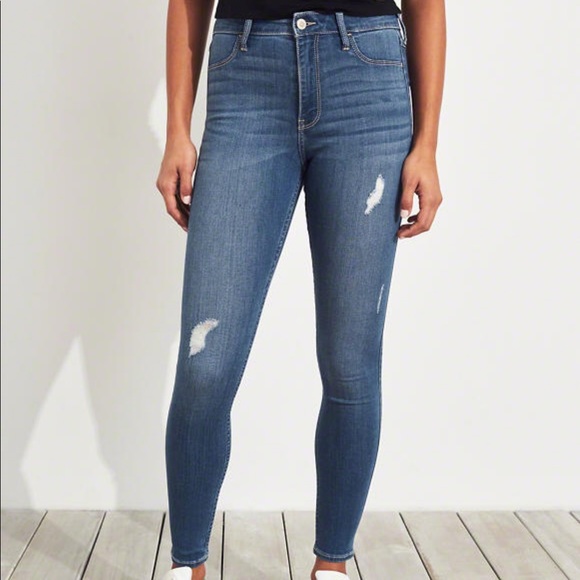 Hollister Denim - Hollister high rise jean leggings